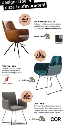 Sijben Design-stoelen onze topfavorieten! aanbieding