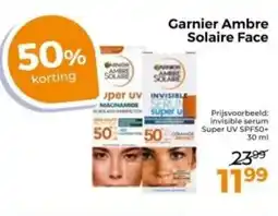 Trekpleister Garnier Ambre Solaire Face aanbieding