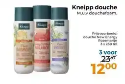 Trekpleister Kneipp douche aanbieding