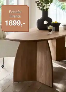 IN.HOUSE Eettafel Oranta aanbieding