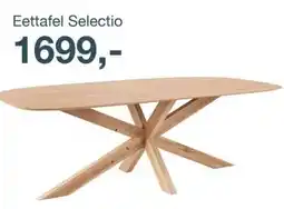 IN.HOUSE Eettafel Selectio aanbieding