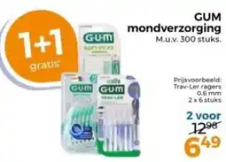 Trekpleister GUM mondverzorging aanbieding