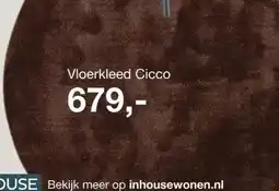 IN.HOUSE Vloerkleed Cicco aanbieding