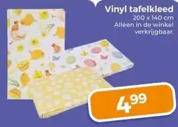 Trekpleister Vinyl tafelkleed aanbieding