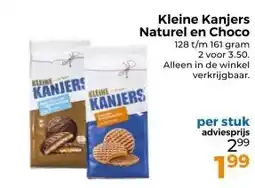 Trekpleister Kleine Kanjers Naturel en Choco aanbieding