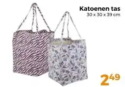 Trekpleister Katoenen tas aanbieding