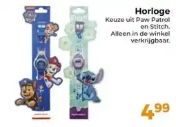 Trekpleister Horloge aanbieding