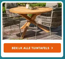 Van der Garde tuinmeubelen Tuintafels aanbieding