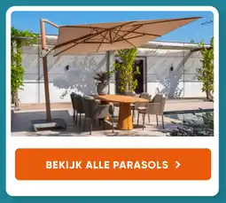 Van der Garde tuinmeubelen Parasols aanbieding