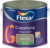 Praxis Flexa Creation muurverf sturdy leaf extra mat 2,5L aanbieding