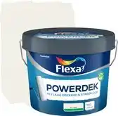 Praxis Flexa muurverf Powerdek Muren & Plafonds 9010 2,5L aanbieding