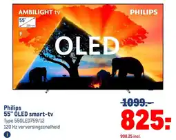 Makro Philips 55" OLED smart-tv aanbieding