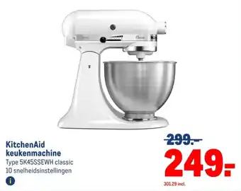 Makro KitchenAid keukenmachine aanbieding