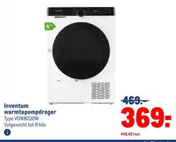 Makro Inventum warmtepompdroger aanbieding