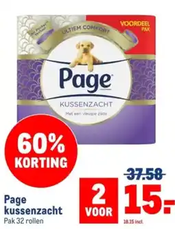 Makro Page kussenzacht aanbieding