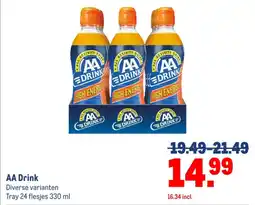 Makro AA Drink aanbieding