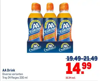 Makro AA Drink aanbieding