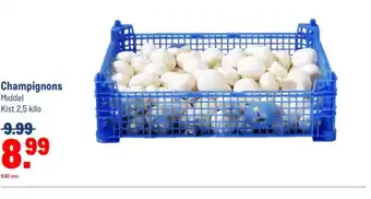 Makro Champignons aanbieding