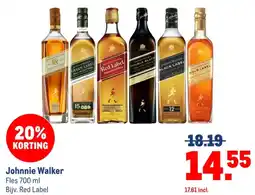 Makro Johnnie Walker aanbieding