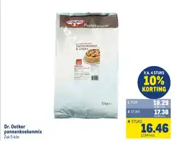 Makro Dr. Oetker pannenkoekenmix aanbieding