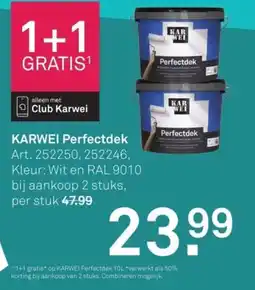 Karwei KARWEI Perfectdek aanbieding