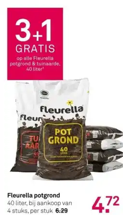 Karwei Fleurella potgrond aanbieding