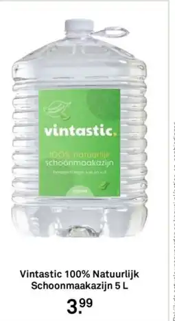 Karwei Vintastic 100% Natuurlijk Schoonmaakazijn aanbieding