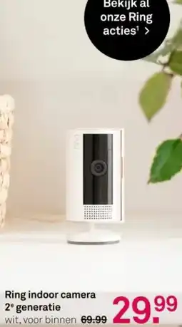 Karwei Ring indoor camera 2° generatie aanbieding