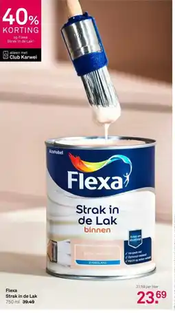 Karwei Flexa Strak in de Lak binnen aanbieding