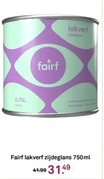 Karwei Fairf lakverf zijdeglans aanbieding