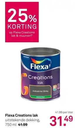 Karwei Flexa Creations lak aanbieding