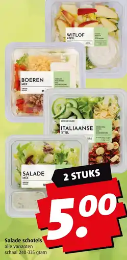 Boni Salade schotels aanbieding