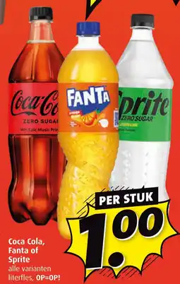 Boni Coca Cola, Fanta of Sprite aanbieding