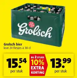 Boni Grolsch bier aanbieding