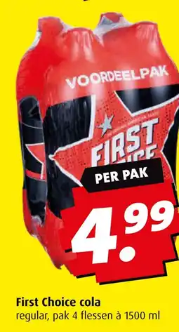 Boni First Choice cola aanbieding