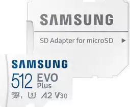 Coolblue Samsung MicroSDXC EVO Plus (2024) 512GB 160MB/s aanbieding