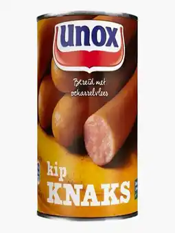 Flink Unox Knakworsten Kip 400g aanbieding