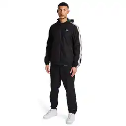 Foot Locker Lacoste Diamond Weave Heren Trainingspakken - Zwart - Maat: M - Foot Locker aanbieding