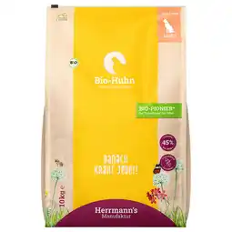 Zooplus 10kg Herrmann's biologische Kip met Rijst & Erwten droogvoer voor honden aanbieding