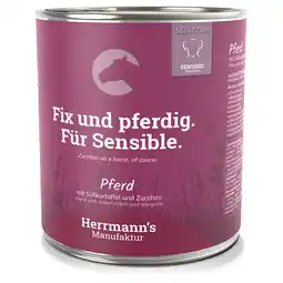 Zooplus 6x800g Herrmann's Menu aanbieding