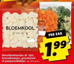 Boni Bloemkoolroosjes of rijst, broccoliroosjes, groentemix of pompoenblokjes aanbieding