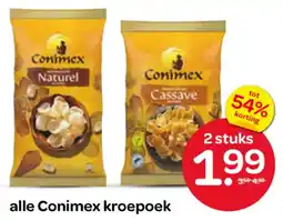 Spar Conimex kroepoek aanbieding