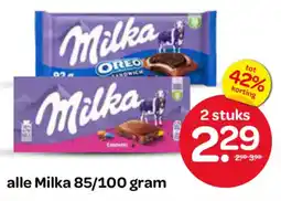 Spar Milka aanbieding