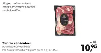 HANOS Tamme eendenbout aanbieding