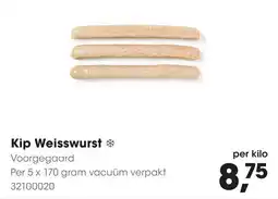 HANOS Kip Weisswurst aanbieding