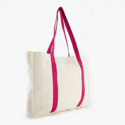 Scapino Dames shopper beige roze aanbieding