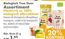 Gezond & Wel Biologisch True Gum Assortiment aanbieding