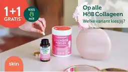 Holland & Barrett 1+1 GRATIS Op alle H&B Collageen aanbieding