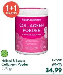 Holland & Barrett Collageen Poeder aanbieding