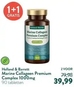 Holland & Barrett Marine Collageen Premium Complex 1000mg aanbieding